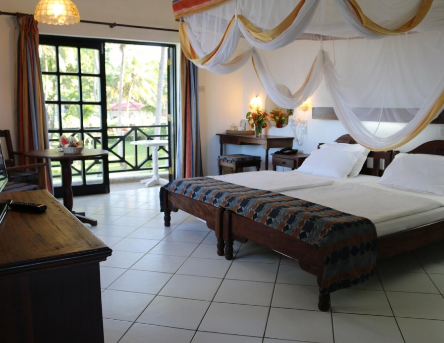 Original Spirit of Kenya route map: Diani Sea Resort
