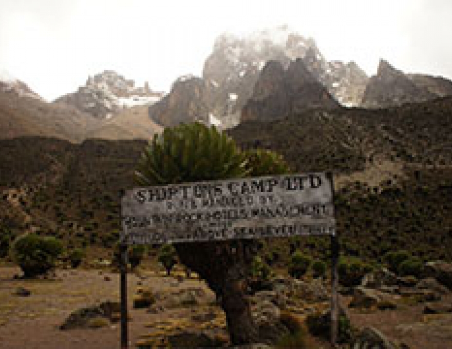 Original Spirit of Kenya route map: Sirimon Route